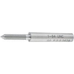SPI - #1-64, Class 2B, 3B, Single End Plug Thread Go Gage - Steel, Size 000 Handle Not Included - Apex Tool & Supply