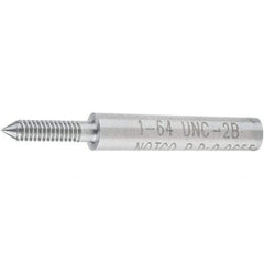 SPI - #1-64, Class 2B, Single End Plug Thread No Go Gage - Steel, Size 000 Handle Not Included - Apex Tool & Supply