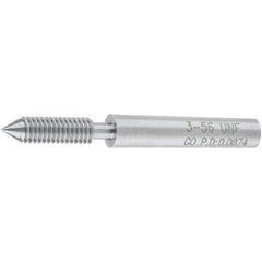 SPI - #3-56, Class 2B, 3B, Single End Plug Thread Go Gage - Steel, Size 000 Handle Not Included - Apex Tool & Supply