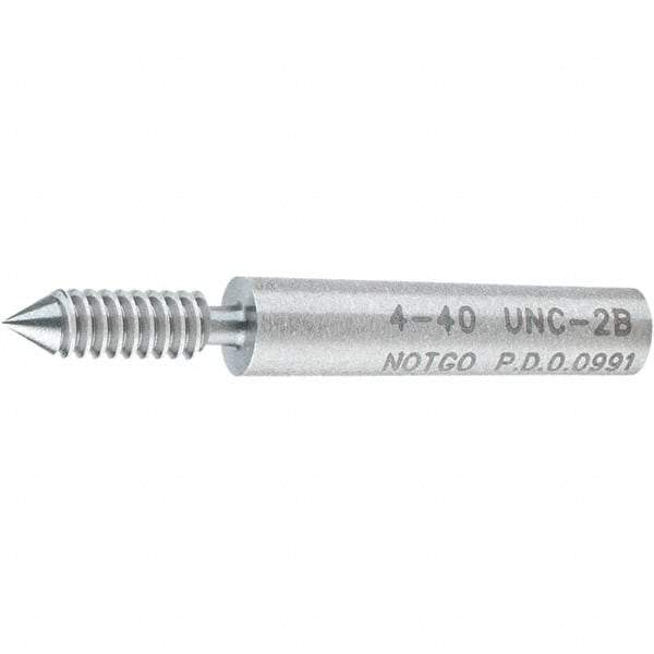 SPI - #4-40, Class 2B, Single End Plug Thread No Go Gage - Steel, Size 00 Handle Not Included - Apex Tool & Supply