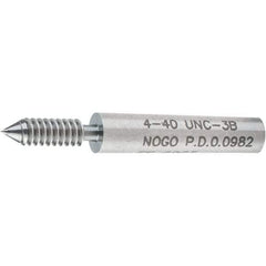 SPI - #4-40, Class 3B, Single End Plug Thread No Go Gage - Steel, Size 00 Handle Not Included - Apex Tool & Supply