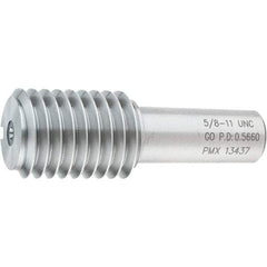 SPI - 5/8-11, Class 2B, 3B, Single End Plug Thread Go Gage - Steel, Size 3 Handle Not Included - Apex Tool & Supply