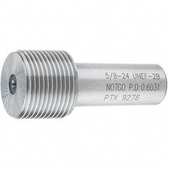 SPI - 5/8-24, Class 2B, Single End Plug Thread No Go Gage - Steel, Size 3 Handle Not Included - Apex Tool & Supply