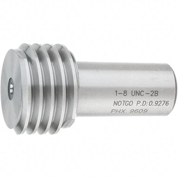 SPI - 1-8, Class 2B, Single End Plug Thread No Go Gage - Steel, Size 4 Handle Not Included - Apex Tool & Supply