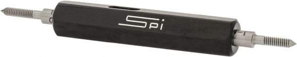 SPI - #1-64, Class 2B, Double End Plug Thread Go/No Go Gage - Steel, Size 000 Handle Included - Apex Tool & Supply