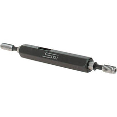 SPI - #8-36, Class 2B, Double End Plug Thread Go/No Go Gage - Steel, Size 0 Handle Included - Apex Tool & Supply