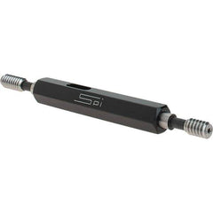 SPI - #10-24, Class 3B, Double End Plug Thread Go/No Go Gage - Steel, Size 0 Handle Included - Apex Tool & Supply