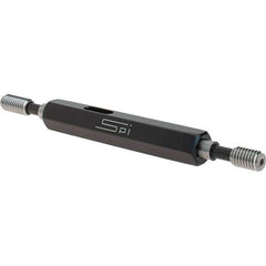 SPI - #10-32, Class 2B, Double End Plug Thread Go/No Go Gage - Steel, Size 0 Handle Included - Apex Tool & Supply
