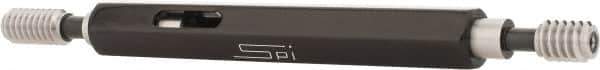 SPI - 1/4-20, Class 2B, Double End Plug Thread Go/No Go Gage - Steel, Size 1 Handle Included - Apex Tool & Supply
