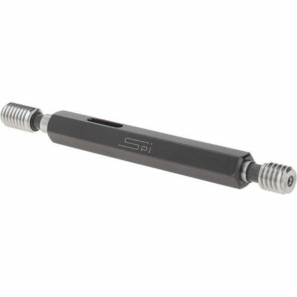 SPI - 5/16-18, Class 2B, Double End Plug Thread Go/No Go Gage - Steel, Size 1 Handle Included - Apex Tool & Supply