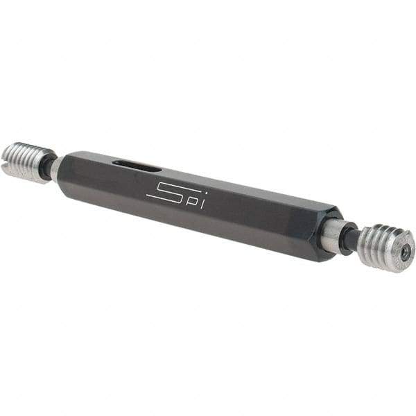 SPI - 5/16-18, Class 3B, Double End Plug Thread Go/No Go Gage - Steel, Size 1 Handle Included - Apex Tool & Supply