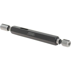 SPI - 5/16-24, Class 2B, Double End Plug Thread Go/No Go Gage - Steel, Size 1 Handle Included - Apex Tool & Supply