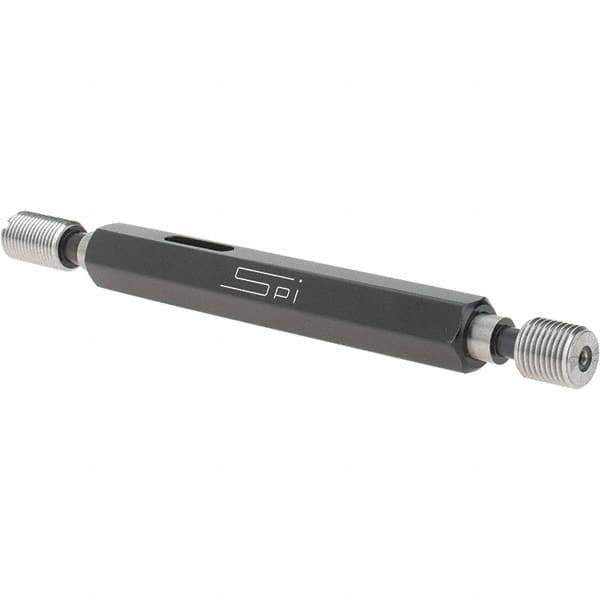 SPI - 5/16-32, Class 2B, Double End Plug Thread Go/No Go Gage - Steel, Size 1 Handle Included - Apex Tool & Supply