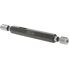 SPI - 5/16-32, Class 2B, Double End Plug Thread Go/No Go Gage - Steel, Size 1 Handle Included - Apex Tool & Supply