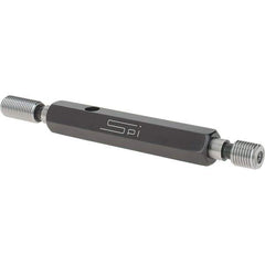SPI - 3/8-24, Class 3B, Double End Plug Thread Go/No Go Gage - Steel, Size 2 Handle Included - Apex Tool & Supply
