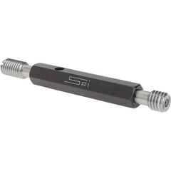 SPI - 7/16-14, Class 2B, Double End Plug Thread Go/No Go Gage - Steel, Size 2 Handle Included - Apex Tool & Supply
