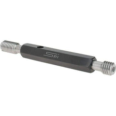 SPI - 7/16-14, Class 3B, Double End Plug Thread Go/No Go Gage - Steel, Size 2 Handle Included - Apex Tool & Supply