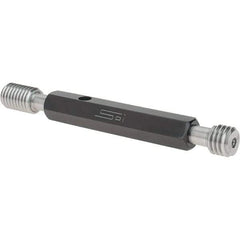 SPI - 1/2-13, Class 2B, Double End Plug Thread Go/No Go Gage - Steel, Size 2 Handle Included - Apex Tool & Supply