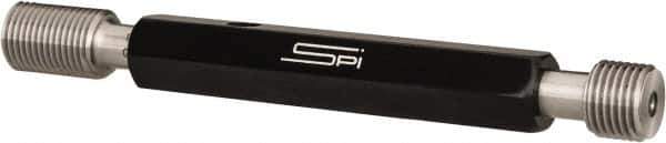 SPI - 1/2-20, Class 2B, Double End Plug Thread Go/No Go Gage - Steel, Size 2 Handle Included - Apex Tool & Supply