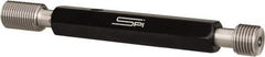 SPI - 1/2-20, Class 2B, Double End Plug Thread Go/No Go Gage - Steel, Size 2 Handle Included - Apex Tool & Supply
