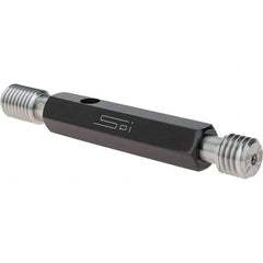 SPI - 5/8-11, Class 2B, Double End Plug Thread Go/No Go Gage - Steel, Size 3 Handle Included - Apex Tool & Supply