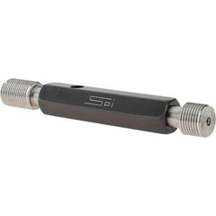 SPI - 5/8-18, Class 2B, Double End Plug Thread Go/No Go Gage - Steel, Size 3 Handle Included - Apex Tool & Supply
