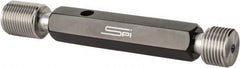 SPI - 3/4-16, Class 3B, Double End Plug Thread Go/No Go Gage - Steel, Size 3 Handle Included - Apex Tool & Supply