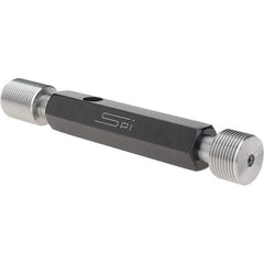 SPI - 3/4-20, Class 2B, Double End Plug Thread Go/No Go Gage - Steel, Size 3 Handle Included - Apex Tool & Supply