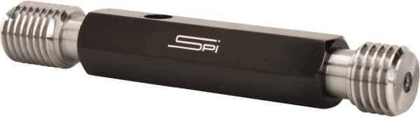 SPI - 7/8-9, Class 2B, Double End Plug Thread Go/No Go Gage - Steel, Size 4 Handle Included - Apex Tool & Supply