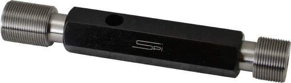 SPI - 7/8-20, Class 3B, Double End Plug Thread Go/No Go Gage - Steel, Size 4 Handle Included - Apex Tool & Supply