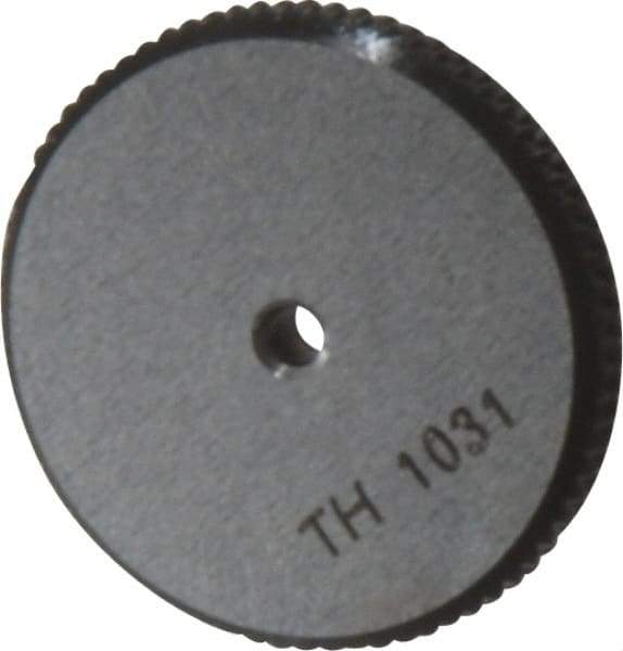 SPI - M2.5x0.45 Go Single Ring Thread Gage - Class 6G, Oil Hardened Nonshrinking Steel (OHNS), NPL Traceability Certification Included - Apex Tool & Supply