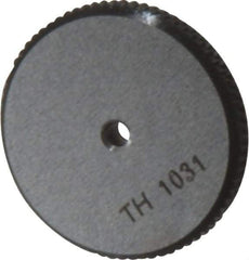 SPI - M2.5x0.45 Go Single Ring Thread Gage - Class 6G, Oil Hardened Nonshrinking Steel (OHNS), NPL Traceability Certification Included - Apex Tool & Supply