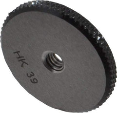 SPI - M4x0.7 No Go Single Ring Thread Gage - Class 6G, Oil Hardened Nonshrinking Steel (OHNS), NPL Traceability Certification Included - Apex Tool & Supply