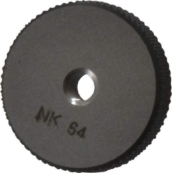 SPI - M4.5x0.75 Go Single Ring Thread Gage - Class 6G, Oil Hardened Nonshrinking Steel (OHNS), NPL Traceability Certification Included - Apex Tool & Supply