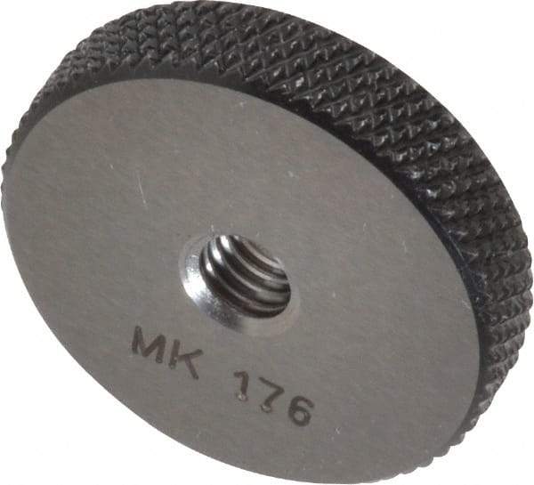 SPI - M5x0.8 Go Single Ring Thread Gage - Class 6G, Oil Hardened Nonshrinking Steel (OHNS), NPL Traceability Certification Included - Apex Tool & Supply