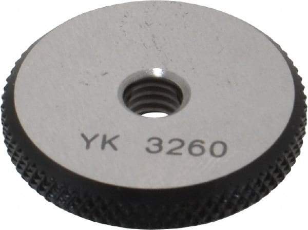 SPI - M5x0.8 No Go Single Ring Thread Gage - Class 6G, Oil Hardened Nonshrinking Steel (OHNS), NPL Traceability Certification Included - Apex Tool & Supply