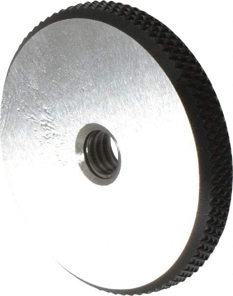 SPI - M6x1 No Go Single Ring Thread Gage - Class 6G, Oil Hardened Nonshrinking Steel (OHNS), NPL Traceability Certification Included - Apex Tool & Supply