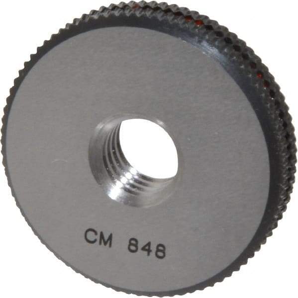 SPI - M10x1.5 No Go Single Ring Thread Gage - Class 6G, Oil Hardened Nonshrinking Steel (OHNS), NPL Traceability Certification Included - Apex Tool & Supply