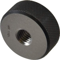 SPI - M12x1.75 Go Single Ring Thread Gage - Class 6G, Oil Hardened Nonshrinking Steel (OHNS), NPL Traceability Certification Included - Apex Tool & Supply
