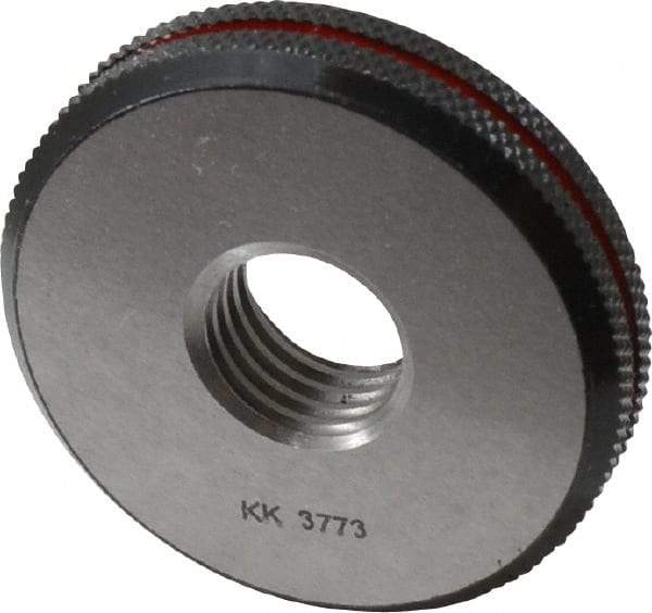 SPI - M16x2 No Go Single Ring Thread Gage - Class 6G, Oil Hardened Nonshrinking Steel (OHNS), NPL Traceability Certification Included - Apex Tool & Supply
