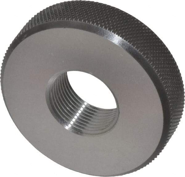 SPI - M22x1.5 Go Single Ring Thread Gage - Class 6G, Oil Hardened Nonshrinking Steel (OHNS), NPL Traceability Certification Included - Apex Tool & Supply