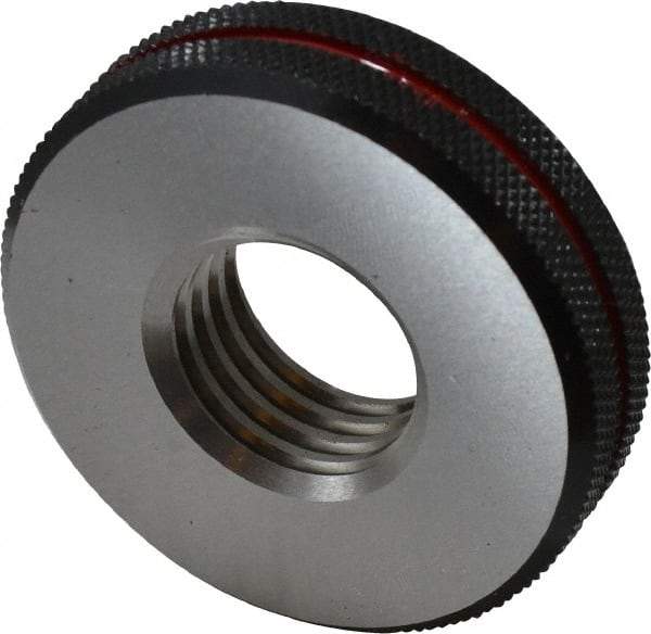 SPI - M24x3 No Go Single Ring Thread Gage - Class 6G, Oil Hardened Nonshrinking Steel (OHNS), NPL Traceability Certification Included - Apex Tool & Supply