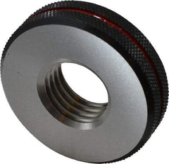 SPI - M24x3 No Go Single Ring Thread Gage - Class 6G, Oil Hardened Nonshrinking Steel (OHNS), NPL Traceability Certification Included - Apex Tool & Supply
