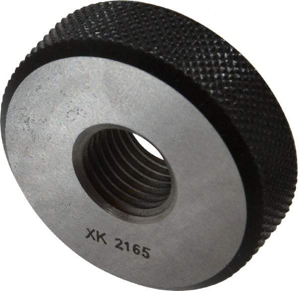 SPI - M14x1.5 Go Single Ring Thread Gage - Class 6G, Oil Hardened Nonshrinking Steel (OHNS), NPL Traceability Certification Included - Apex Tool & Supply