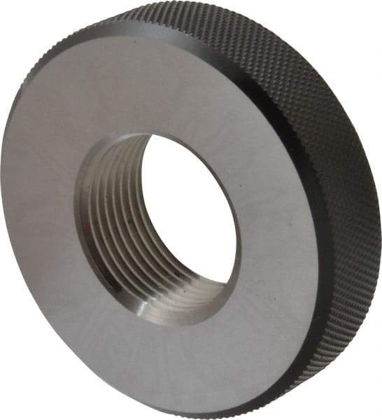 SPI - M30x2 Go Single Ring Thread Gage - Class 6G, Oil Hardened Nonshrinking Steel (OHNS), NPL Traceability Certification Included - Apex Tool & Supply