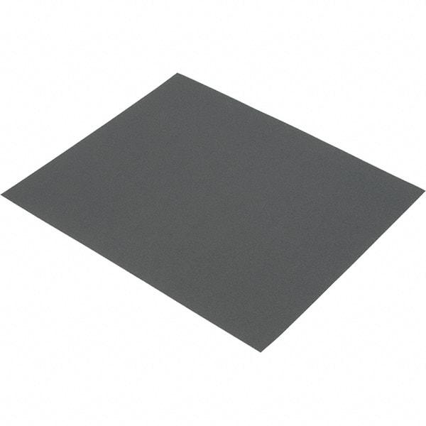 Value Collection - 400 Grit, Silicon Carbide Sanding Sheet - 11" Long x 9" Wide, Super Fine Grade, A Weighted Paper Backing - Apex Tool & Supply