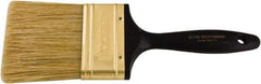 Wooster Brush - 3" Flat Hog Varnish Brush - 2-15/16" Bristle Length, 6-1/4" Plastic Beavertail Handle - Apex Tool & Supply