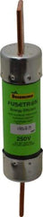 Cooper Bussmann - 250 VAC, 75 Amp, Time Delay General Purpose Fuse - Bolt-on Mount, 5-7/8" OAL, 20 at DC, 200 (RMS) kA Rating, 1-1/16" Diam - Apex Tool & Supply