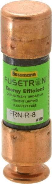 Cooper Bussmann - 125 VDC, 250 VAC, 8 Amp, Time Delay General Purpose Fuse - Fuse Holder Mount, 50.8mm OAL, 20 at DC, 200 (RMS) kA Rating, 9/16" Diam - Apex Tool & Supply