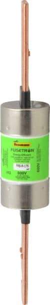 Cooper Bussmann - 300 VDC, 600 VAC, 175 Amp, Time Delay General Purpose Fuse - Bolt-on Mount, 9-5/8" OAL, 20 at DC, 200 (RMS) kA Rating, 1-13/16" Diam - Apex Tool & Supply